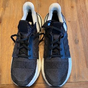 Women’s size 11 Adidas UltraBoost black and white